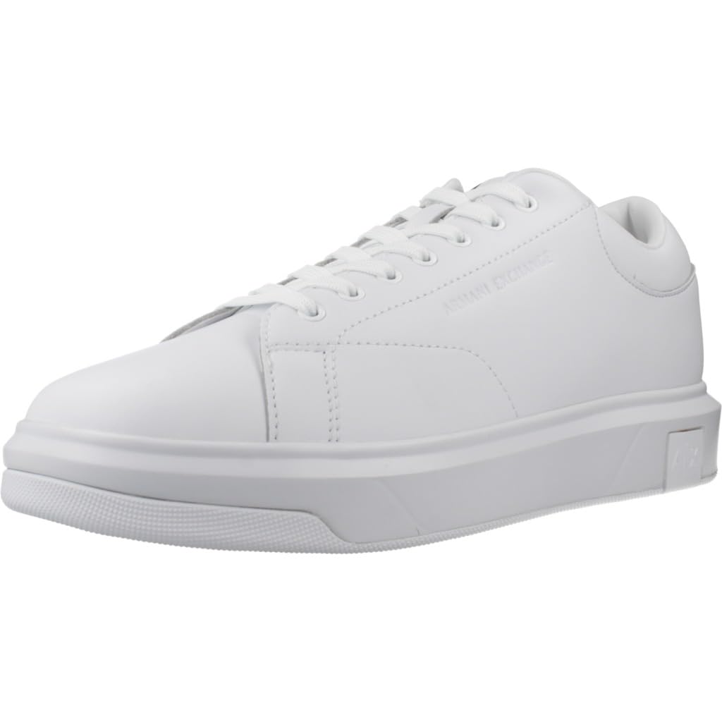 Armani Exchange Sneakers Lace up Snea White