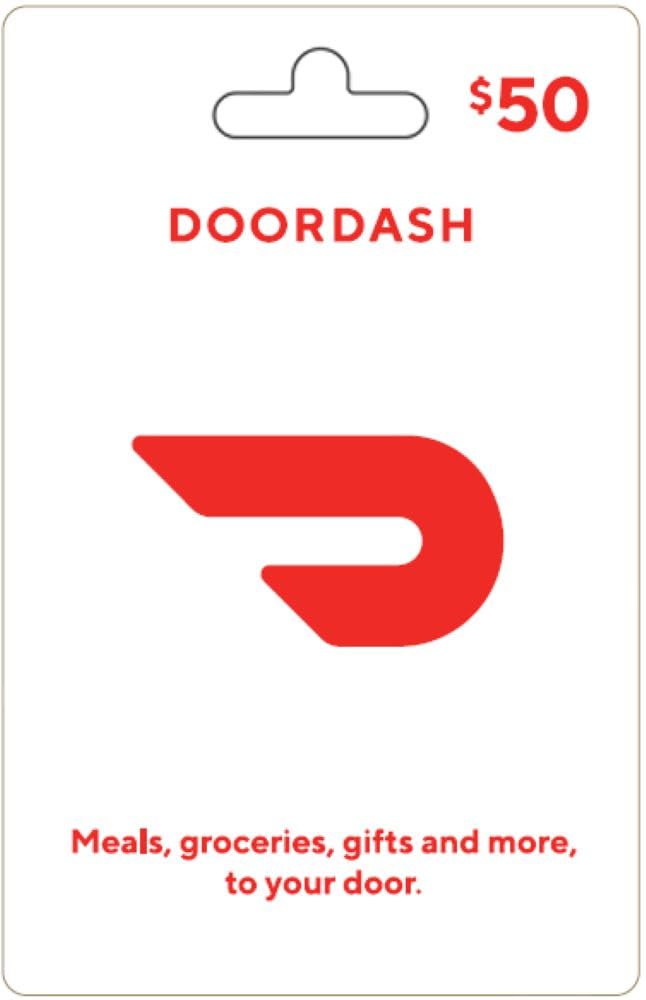 DoorDash Physical Gift Card | $50