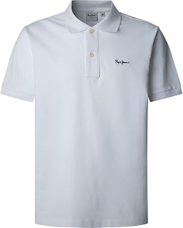 Pepe Jeans Men's Essential Polo Contrast Logo