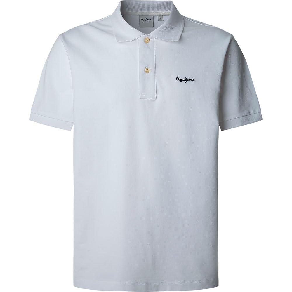 Pepe Jeans Men's Essential Polo Contrast Logo