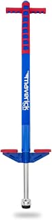 Flybar Maverick Foam Pogo Stick for Kids Age 5 and Up, 40 to 80 Pounds, Pogo Stick for Boys and Girls (Red/Blue)