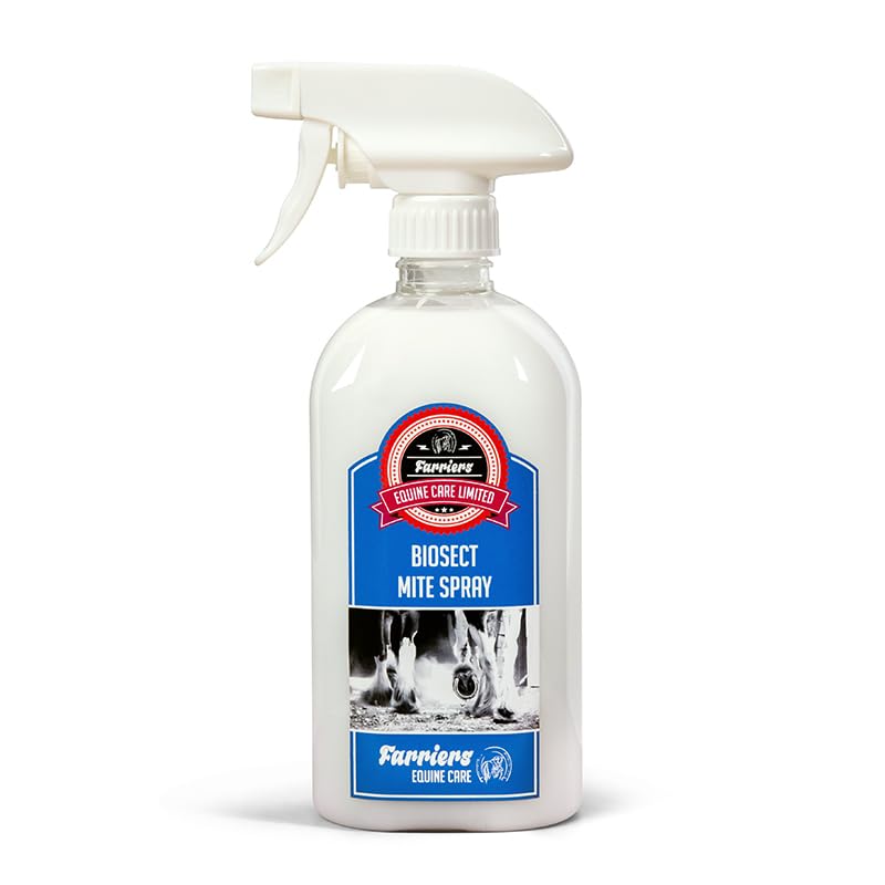 Farriers Equine Care Spray on Feather Mite Treatment for Horses 500Ml