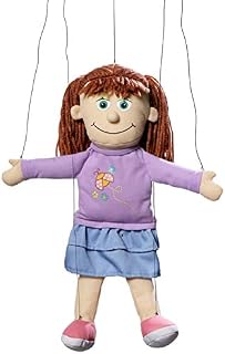 Amy Peach Girl Marionette String Puppet
