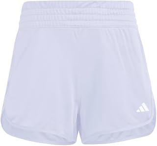 Adidas Pacer Essentials High Waisted Knit Shorts - Women's Shorts