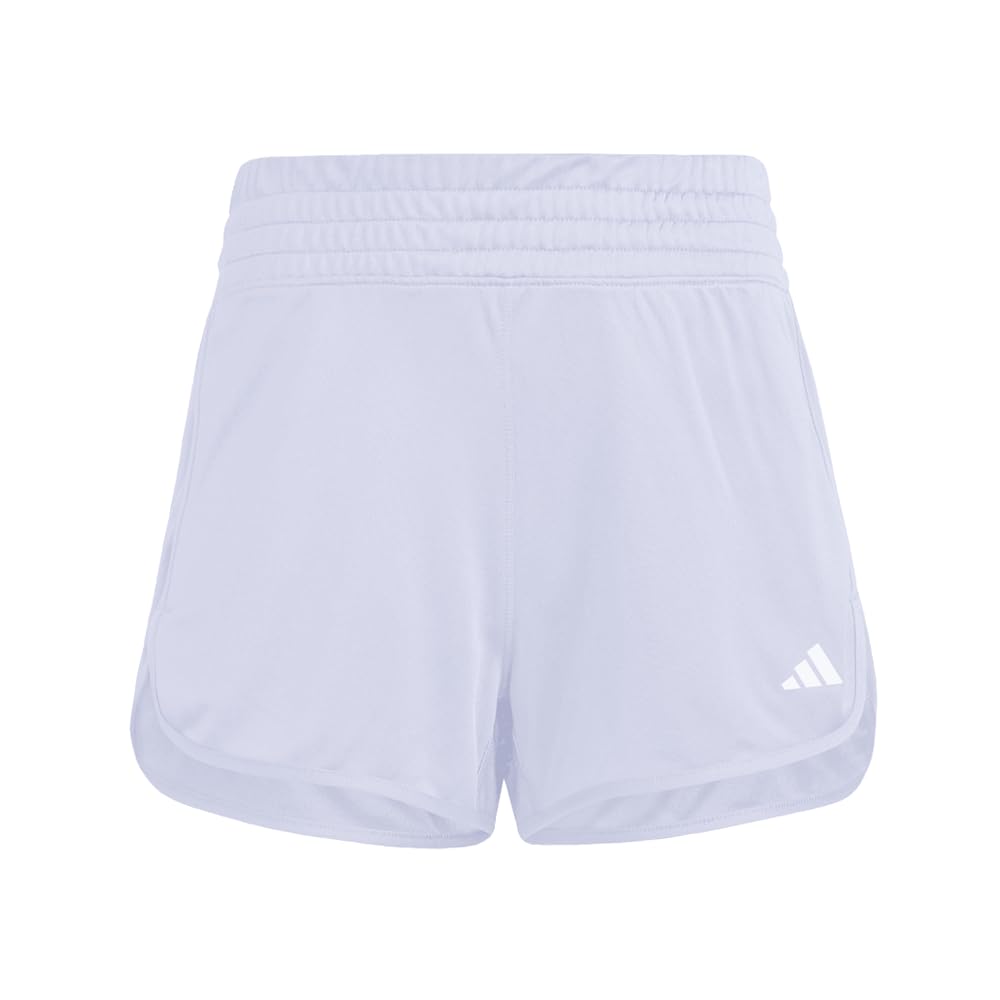 Adidas Pacer Essentials High Waisted Knit Shorts - Women's Shorts