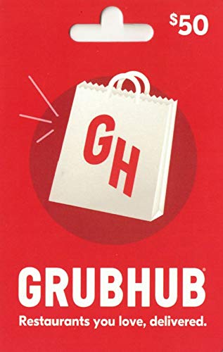 Grubhub Physical Gift Card | Traditional - $50