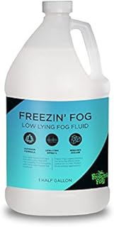 Froggy's Fog Freezin Fog, Low-Lying Ground Fog Fluid for Professional and Home Haunters, Theatrical Effects, and More, Half Gallon