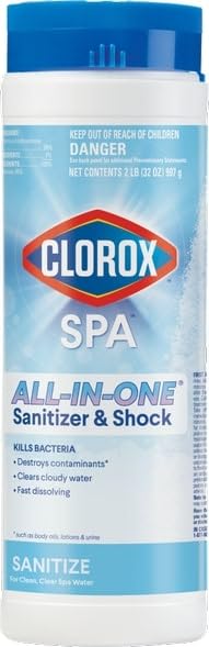 Clorox® Pool&Spa™ Spa Water All-in-One Sanitizer & Shock, Destroys Contaminants,