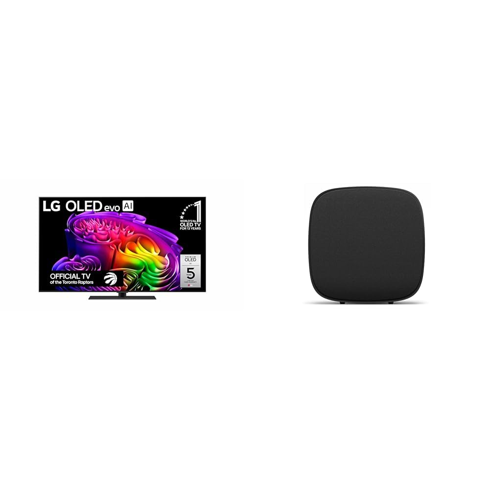 LG 55-Inch G6 OLED evo AI 4K Smart TV and, LG Sound Suite W7 8-Inch Subwoofer | 