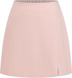 CIDER Mini Skirt High Waist Split Party Basic A Line Skirt