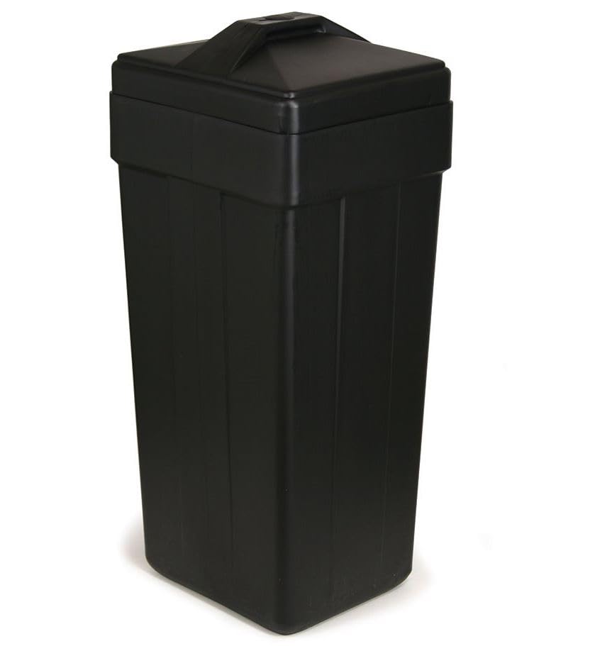 IPW Industries Inc-Structural (34619) 14" x 34" Squared Brine Tank Black; BT-143