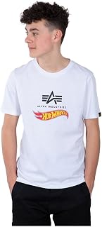 Alpha Industries Basic T Small Logo Foil Print Men's T-Shirt