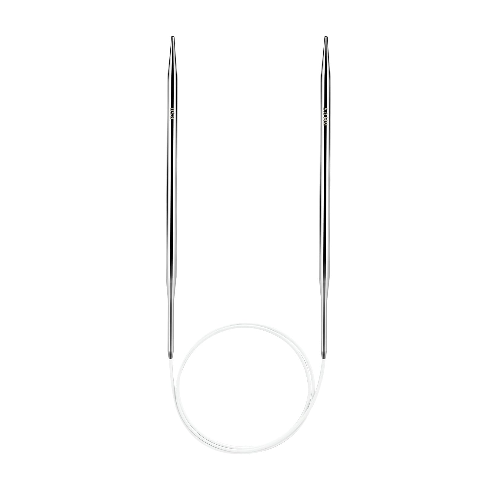 Soosui 5.0 mm Circular Knitting Needles US8|32 inches/80 Centimeters Long | Circ