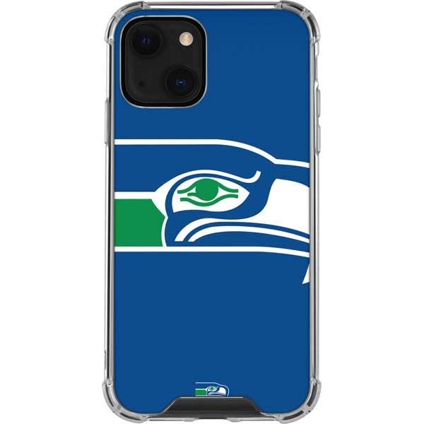 Skinit Clear Phone Case Compatible with iPhone 13 - Officially Licensed NFL Seat