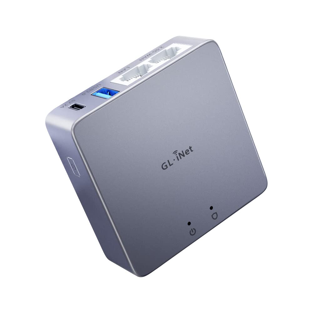 GL.iNet GL-MT2500A Brume 2 Wired VPN Security Gateway 2.5G WAN | Run a VPN serve