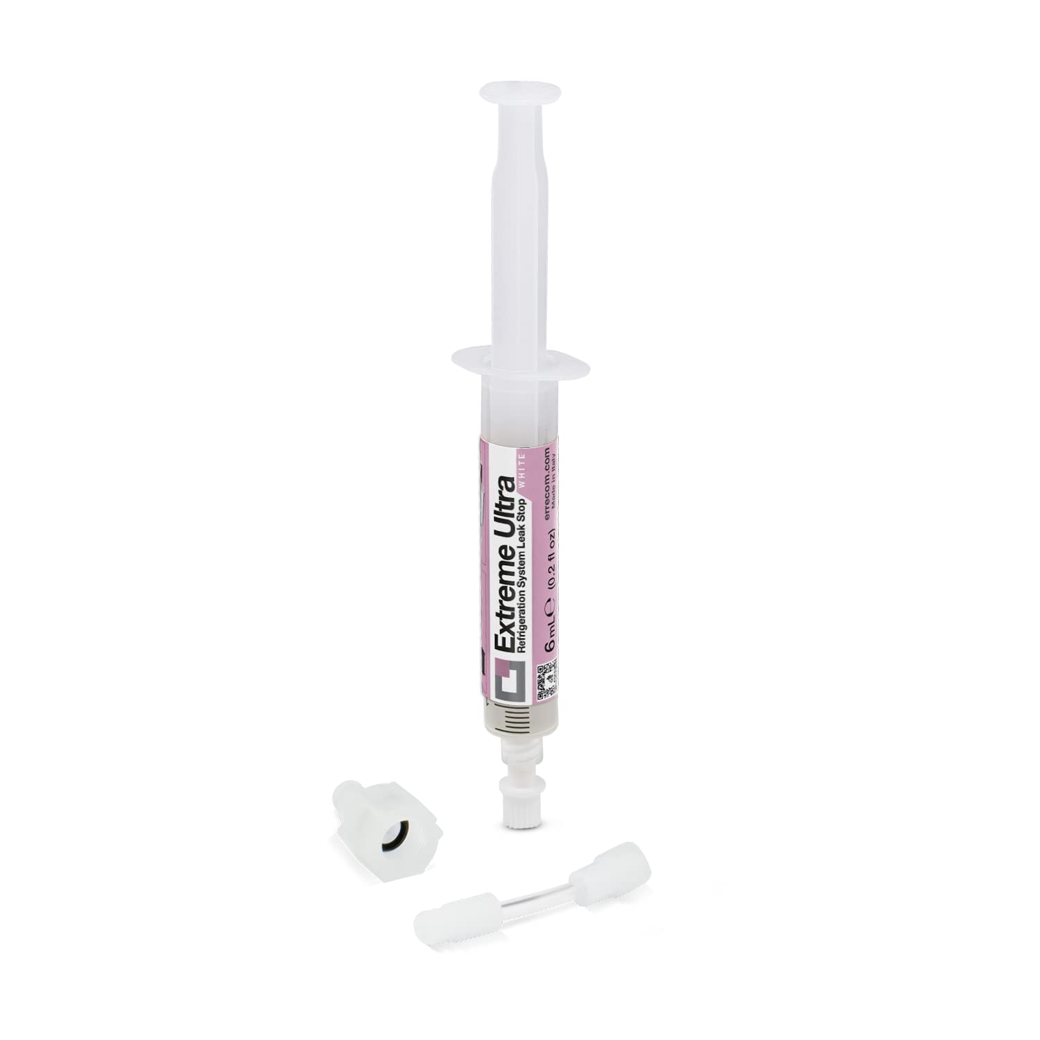 ERRECOM Extreme Ultra White - 6 mL, Refrigerant Leak Stop for Refrigerators with