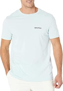 Nautica Men's Short Sleeve Solid Crew Neck T-Shirt Shirt