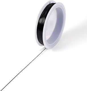 black copper wire roll for jewelry making soft round artistic wires for beading craft string materials craft making spool