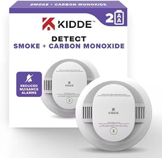 Kidde DETECT AA Battery Powered Combination Smoke & Carbon Monoxide Alarm - 21031505