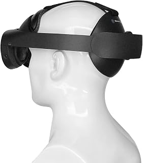 Globular Cluster Comfortable Kit Compatible with Meta Quest Pro | Soft and Bigger Forehead Pads and Rear Pads with Top Strap Added