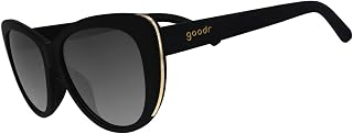 goodr Glam G Polarized Sunglasses Women – Medium Fit, Cat-Eye Frames, UV400, Gradient/Mirrored Lenses, No Slip, Multi Styles