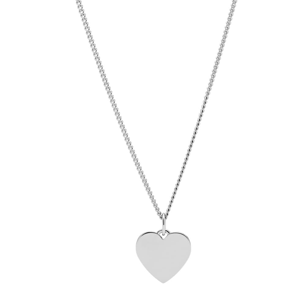 Fossil Collana da donna in acciaio inossidabile con chiusura a moschettone e cio