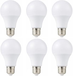 12V Low Voltage LED Light Bulbs - Natural 7W E26 Standard Base 60W Equivalent - DC Bulb for RV, Solar Panel Project, Boat, Garden Landscape, Off-Grid Lighting, Pack of 6