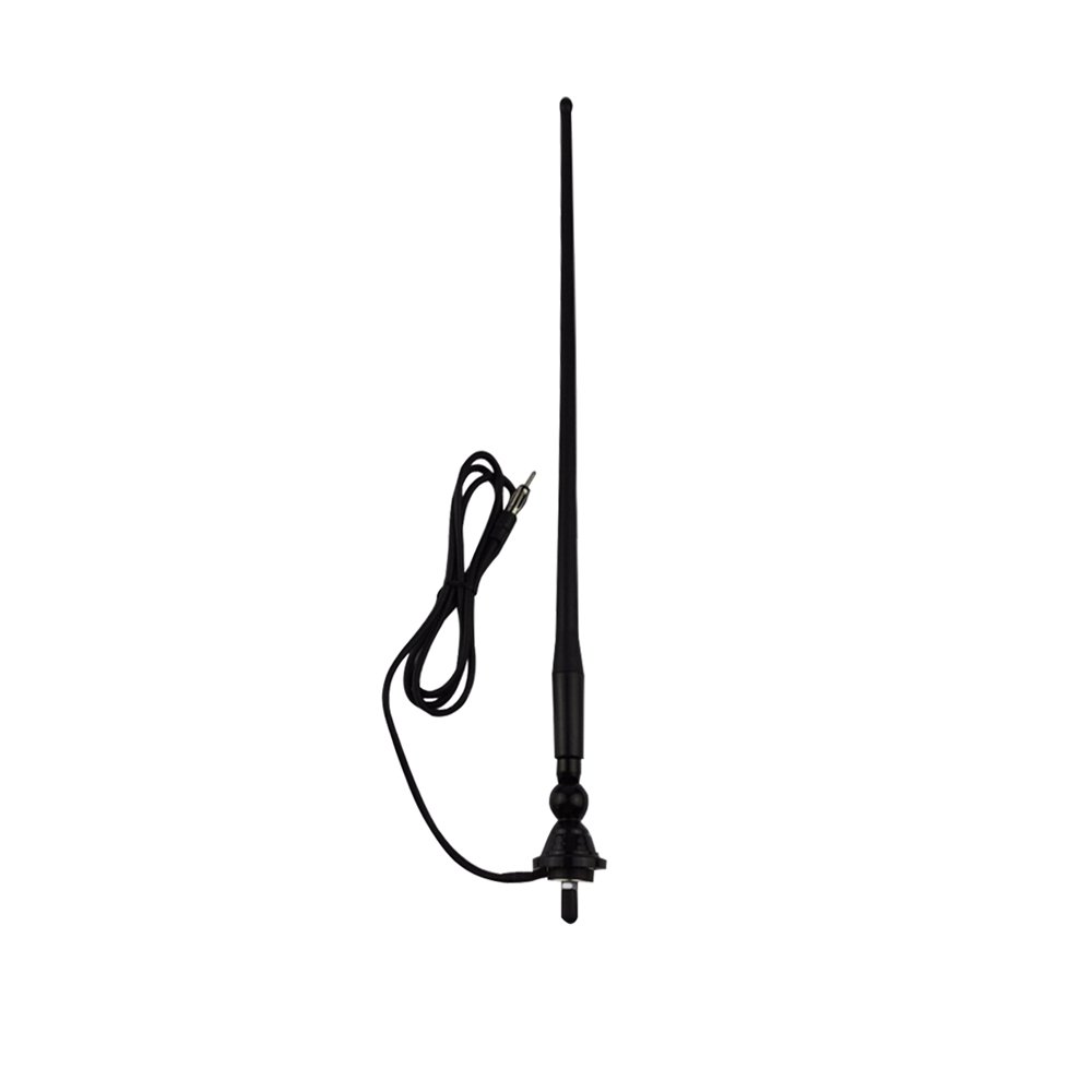 Herdio Waterproof Marine Radio Antenna Rubber Duck Dipole Flexible Mast FM AM An