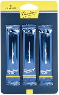VANDOREN Reeds Clarinet Bb 2 Traditional (3 Pack)
