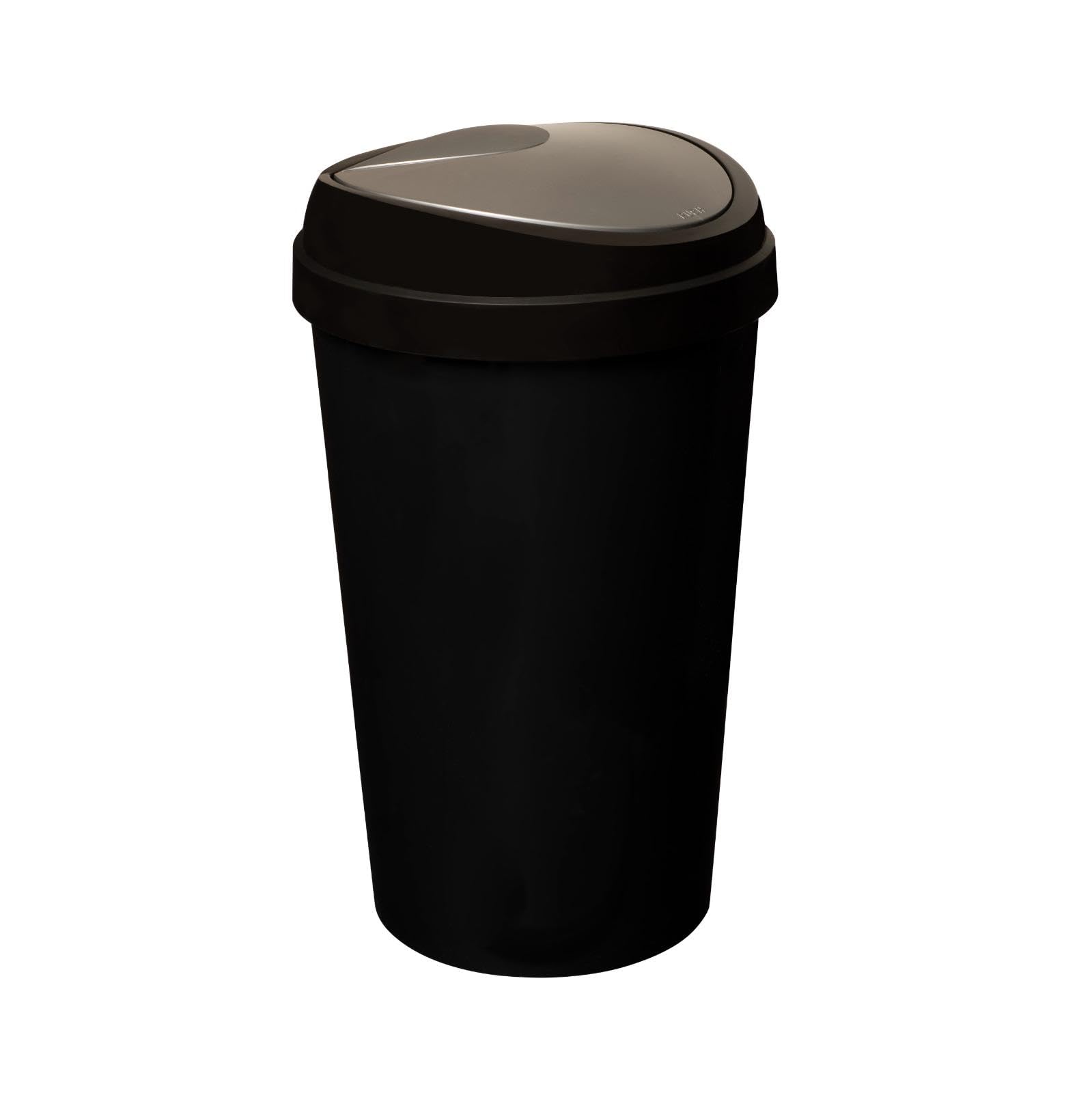Spectraplast® 50L Top Touch Kitchen Bin Large Indoor Rubbish Bin with Coloured L