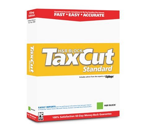 2003 TaxCut Standard Federal Filing Edition From H&r Block