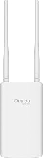 Omada AX1800 Outdoor Wireless Access Point, w/PoE Injector(EAP603-Outdoor) | Outdoor WiFi Extender Universal Compatile, Long Range, WiFi 6 Dual Band, IP65 Weatherproof, Mesh/Roaming/WPA3, Omada Managed