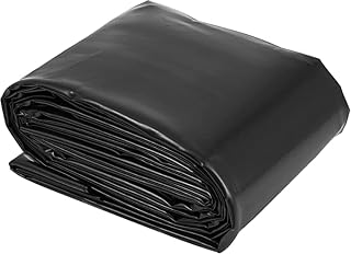 Adroiteet 10 x 15 FT Pond Liner, 20 Mil HDPE Pond Liners for Outdoor Ponds | Fish Pond Aquaculture Koi Ponds for Garden Landscape Fountain Waterfall