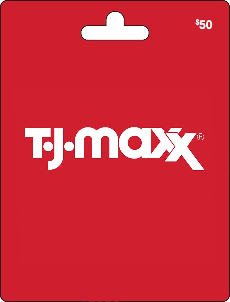 TJ Maxx Physical Gift Card | Choose from Multiple Denominations