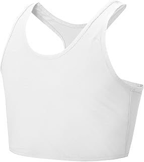 Idtswch Bust Binder for Transgender Binder Minus Half FTM Chest Binder Bra Compression