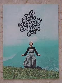 Original Sound of Music Movie Program Julie Andrews 1965 -NOT A DVD-