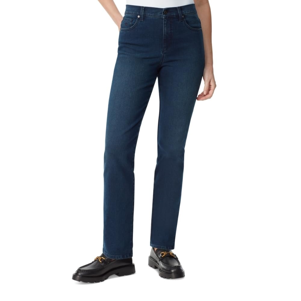Gloria Vanderbilt Jeans Amanda Classici Affusolati da Donna, 40 Corto