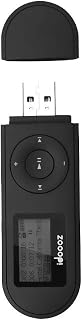 idoooz USB Mp3 Player with FM Radio, U2 8GB Mp3 Music Player | USB MP3 Player with Shuffle and Loop Playback for Running, Gym, Jogging, Sports, Lossless Sound Quality