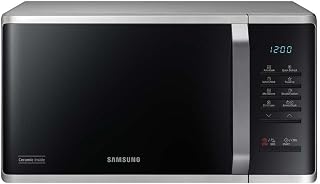 Samsung MS23K3523AS/EU 23L Solo Microwave Oven, Triple Distribution System , Silver