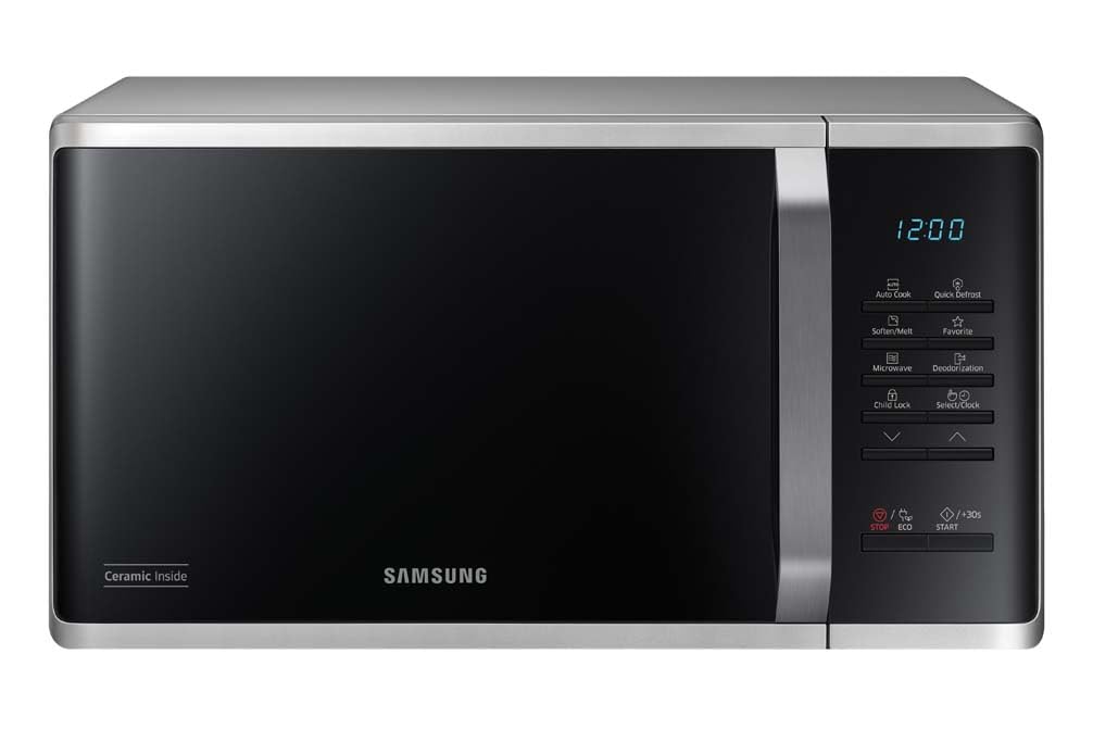 Samsung MS23K3523AS/EU 23L Solo Microwave Oven, Triple Distribution System , Sil