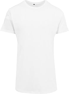 Build Your Brand Long T-shirts Men, Adult, White, XS