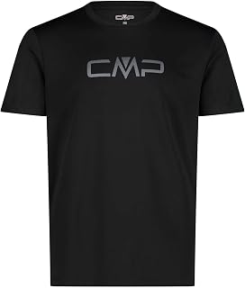 CMP - T-Shirt da Uomo, Nero, 56