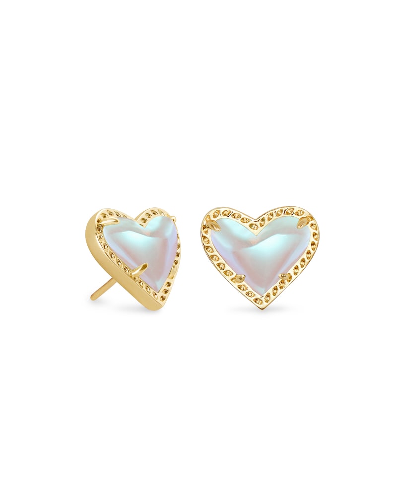 Kendra Scott Ari Heart Stud Earrings, Fashion Jewelry for Women