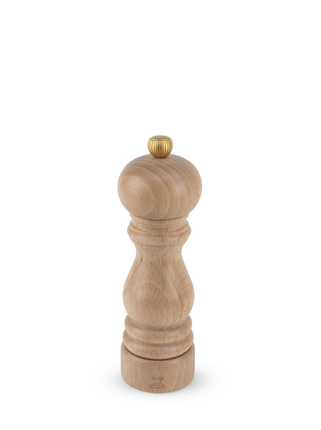 Peugeot Paris Salt Mill, Classic, 7 in, Natural, PEFC Beech Wood | Salt grinder 