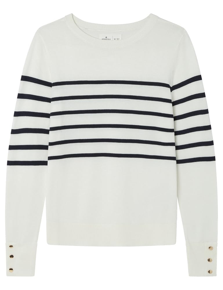 Springfield 3.t/Gym/G.BS.Box Sweater Spring Sweater Women (Pack of 1)