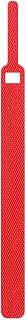 12 Pieces Reusable Hook and Loop Cable Ties Multi-purpose Adjustable Cable Ties Cable Management Cable Ties for Home Office Red