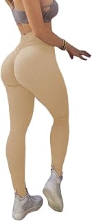 Onsoyours Women's Seamless Sports Leggings Yoga Fitness Leggings Sports Leggings for Women High Waist Gym Workout Push Up