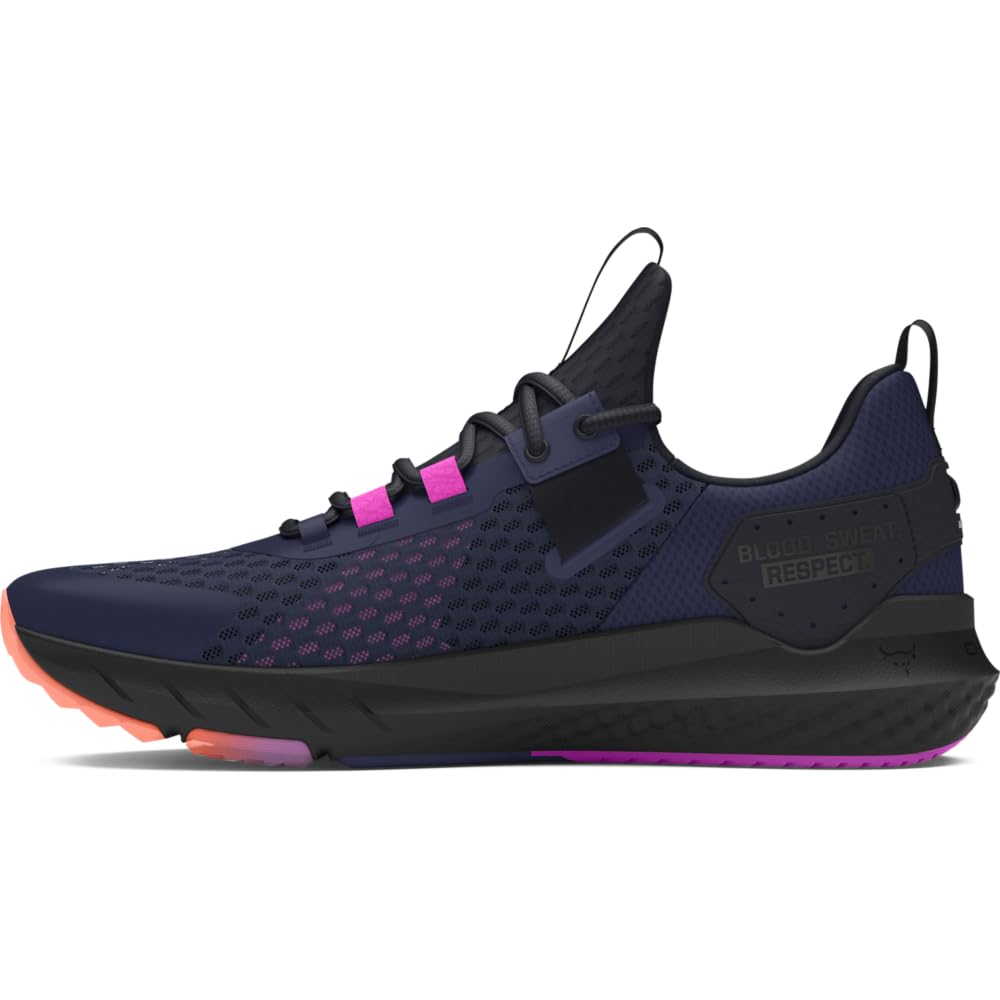 Under Armour Mens Project Rock Blood Sweat Respect 4 Sneaker