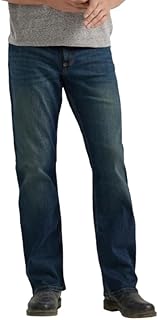 Wrangler Men's Relaxed Fit Boot Cut Jean편안한 핏의 부츠 컷 진jeans De Corte Holgadoجينز حذاء طويل بتصميم مريح Jeans