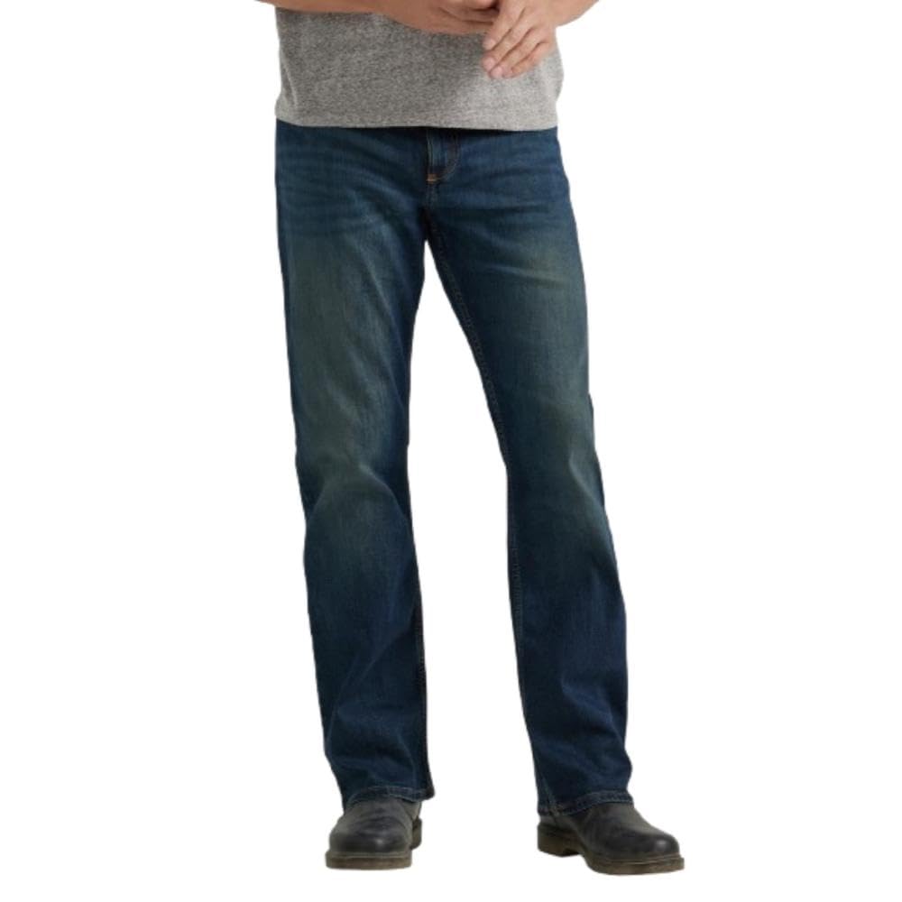 Wrangler Men's Relaxed Fit Boot Cut Jean편안한 핏의 부츠 컷 진jeans De Corte Holgadoجينز 